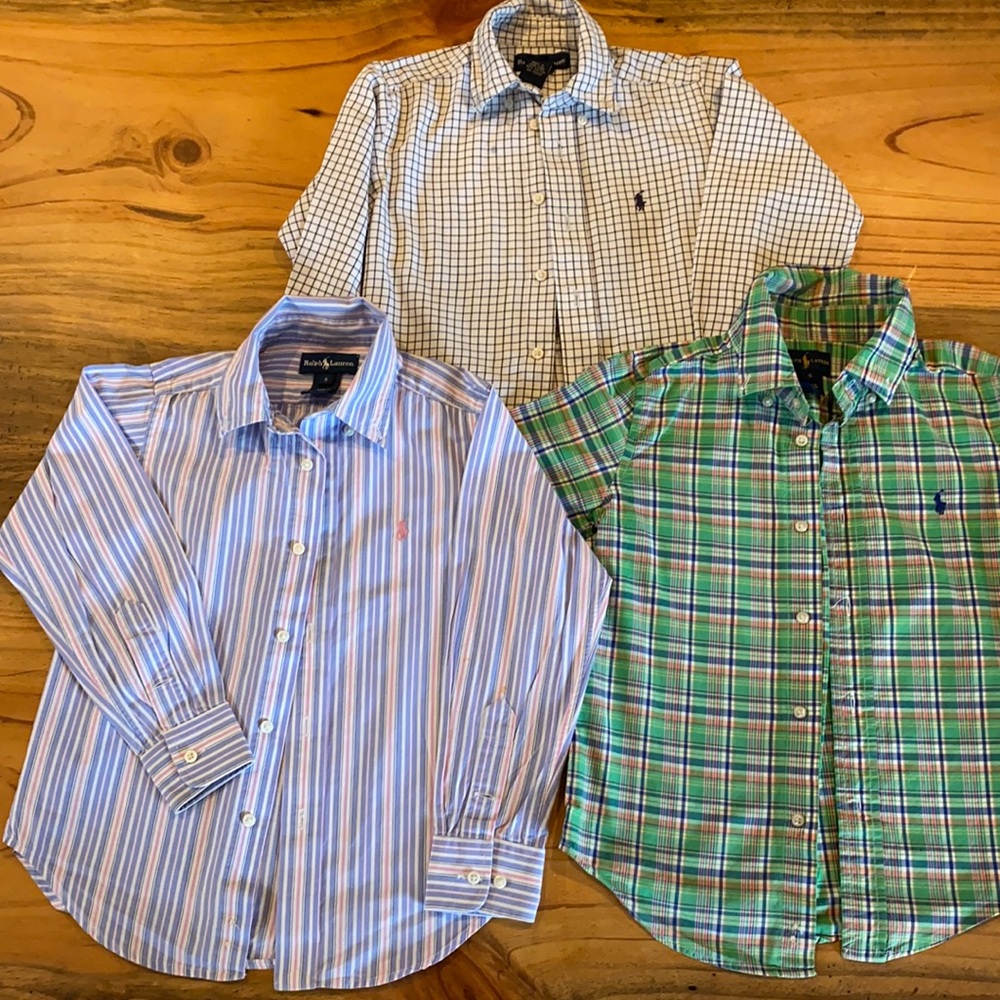 Ralph Lauren shirts boys 5 years old